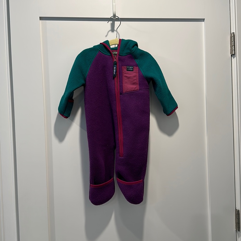LL Bean Retro Mountain Classic Fleece Bunting